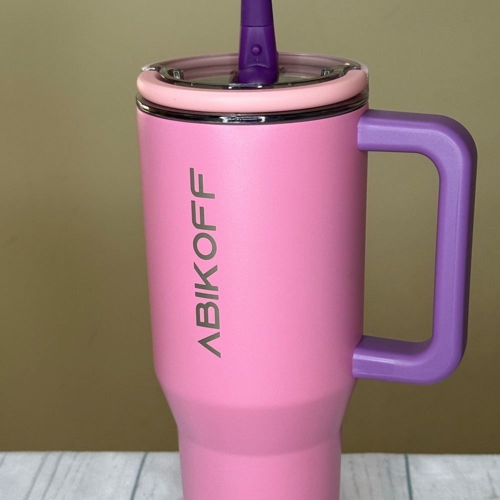 Pink and Purple Abikoff Tumbler - Picture 3 of 9